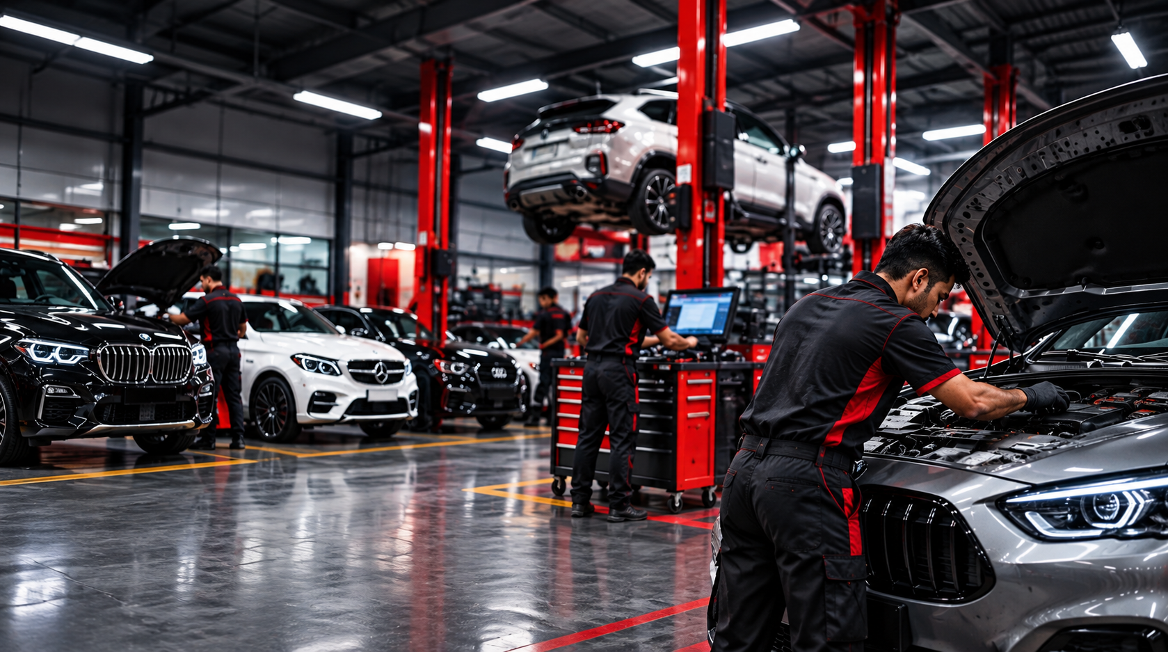 CARZZ HUB multi-brand workshop