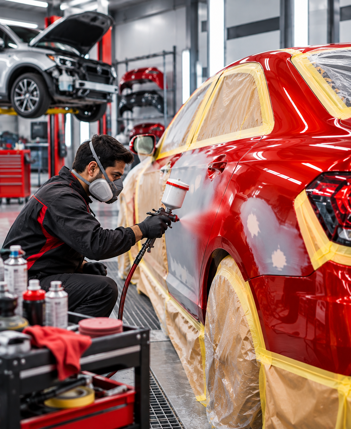 Car Denting & Painting at CARZZ HUB