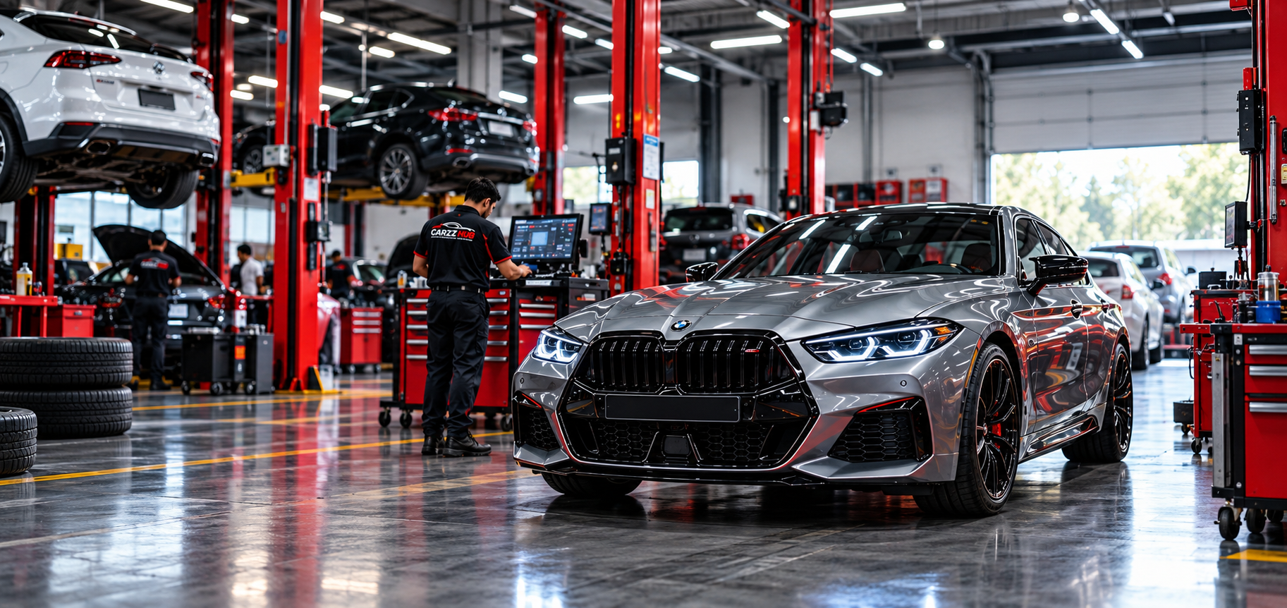 CARZZ HUB professional car workshop